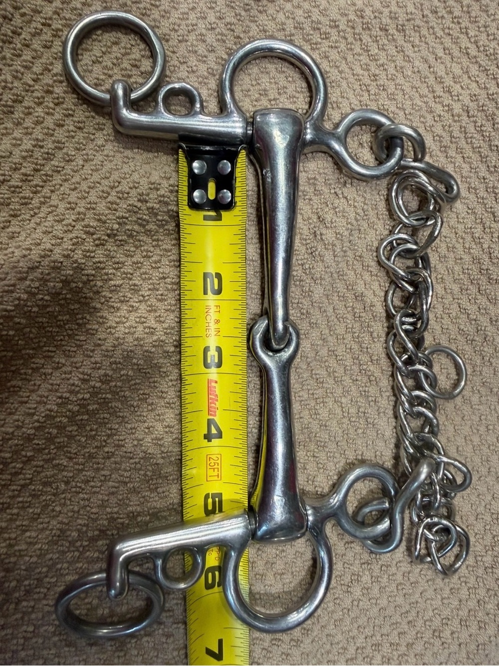 4 3/4” pelham bit
